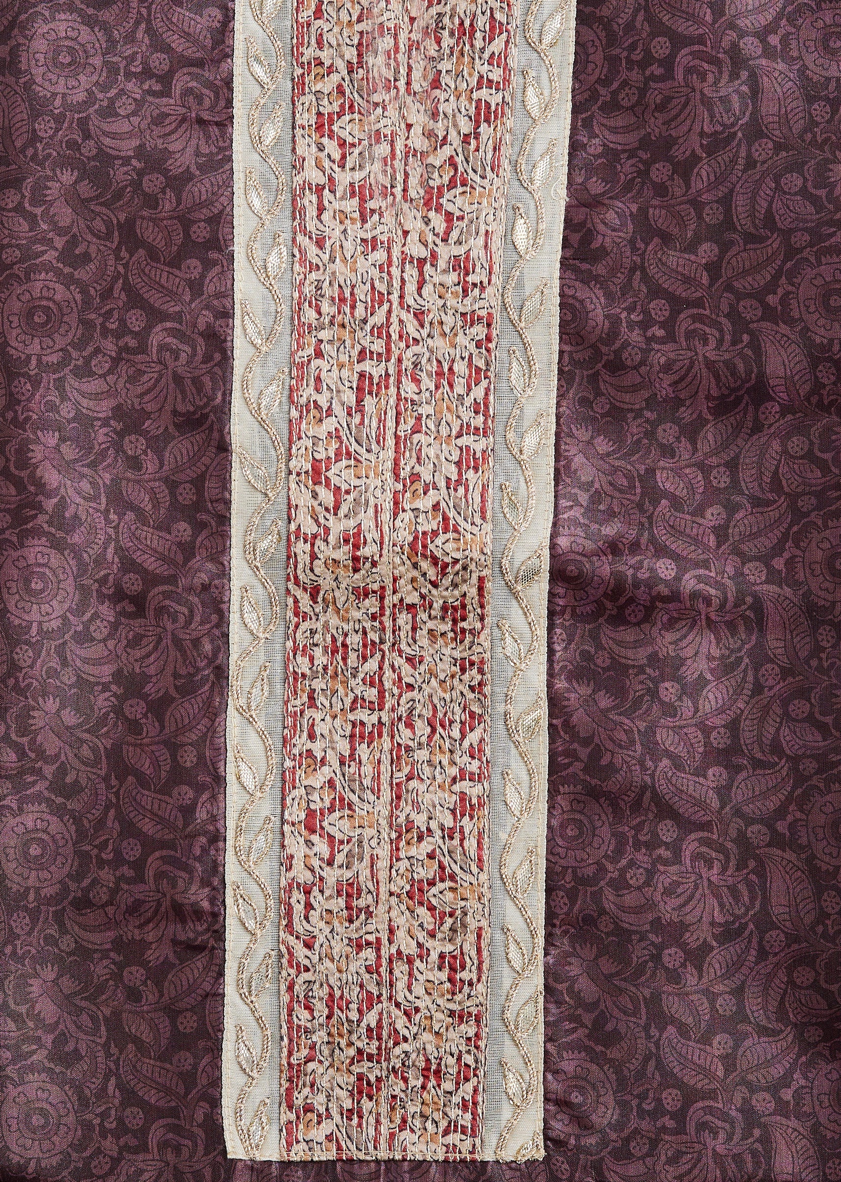 Brown Dola Silk Suit Set - Image 2