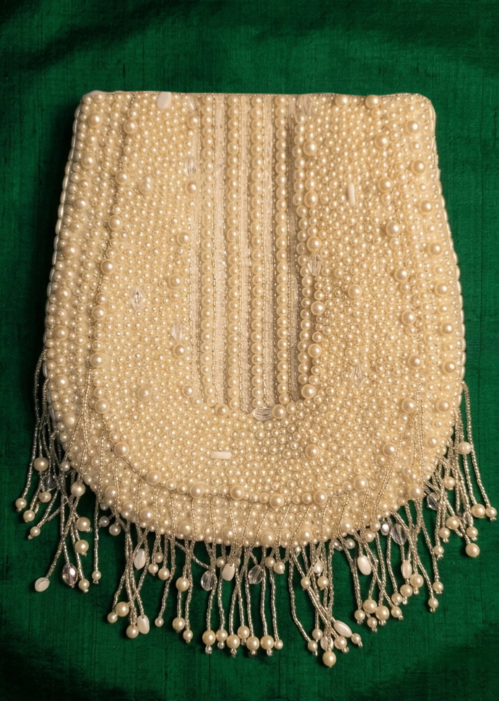 Ivory Pearl Festive Potli Bag - Image 4