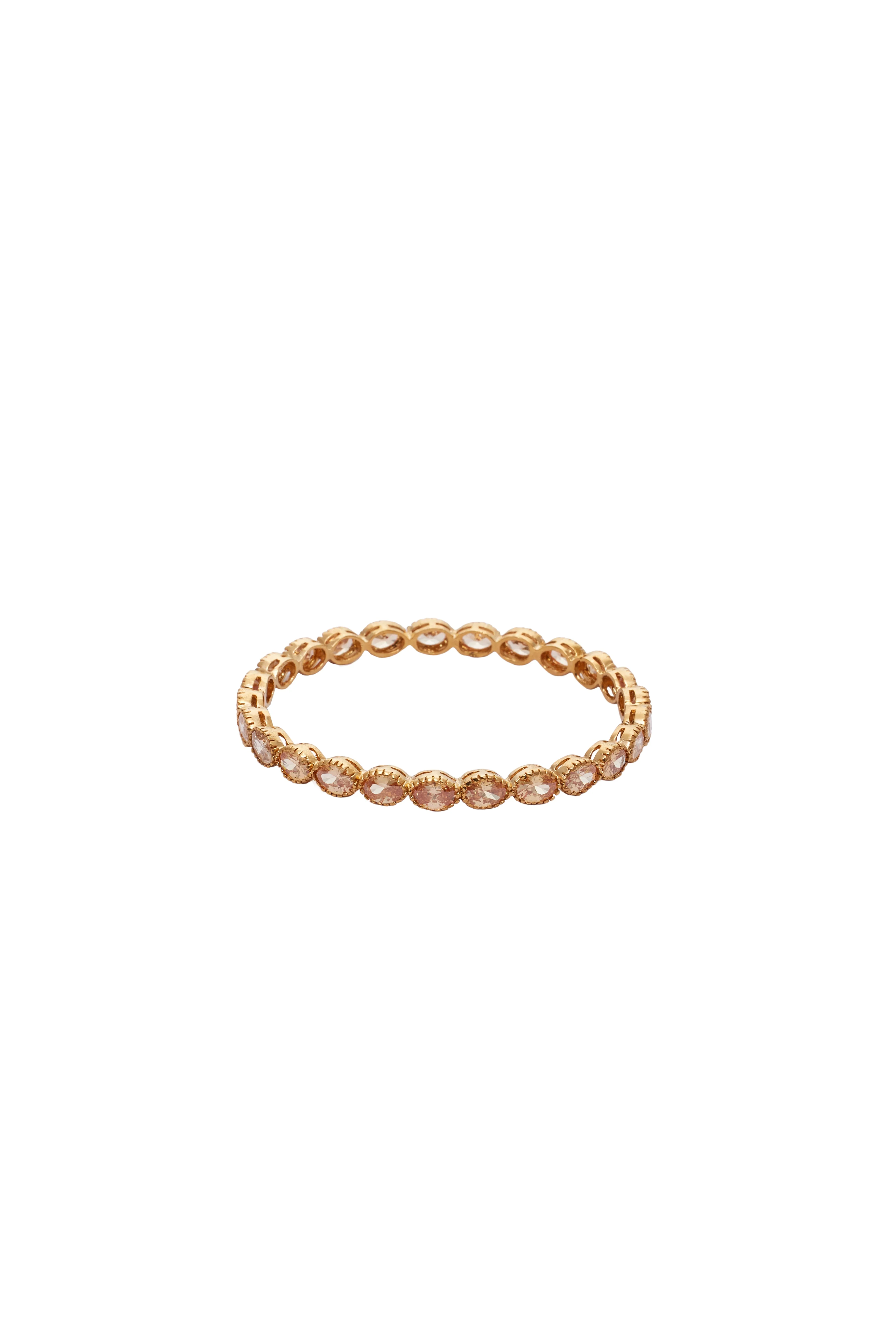 Oval Kundan Bangle Set - Image 2