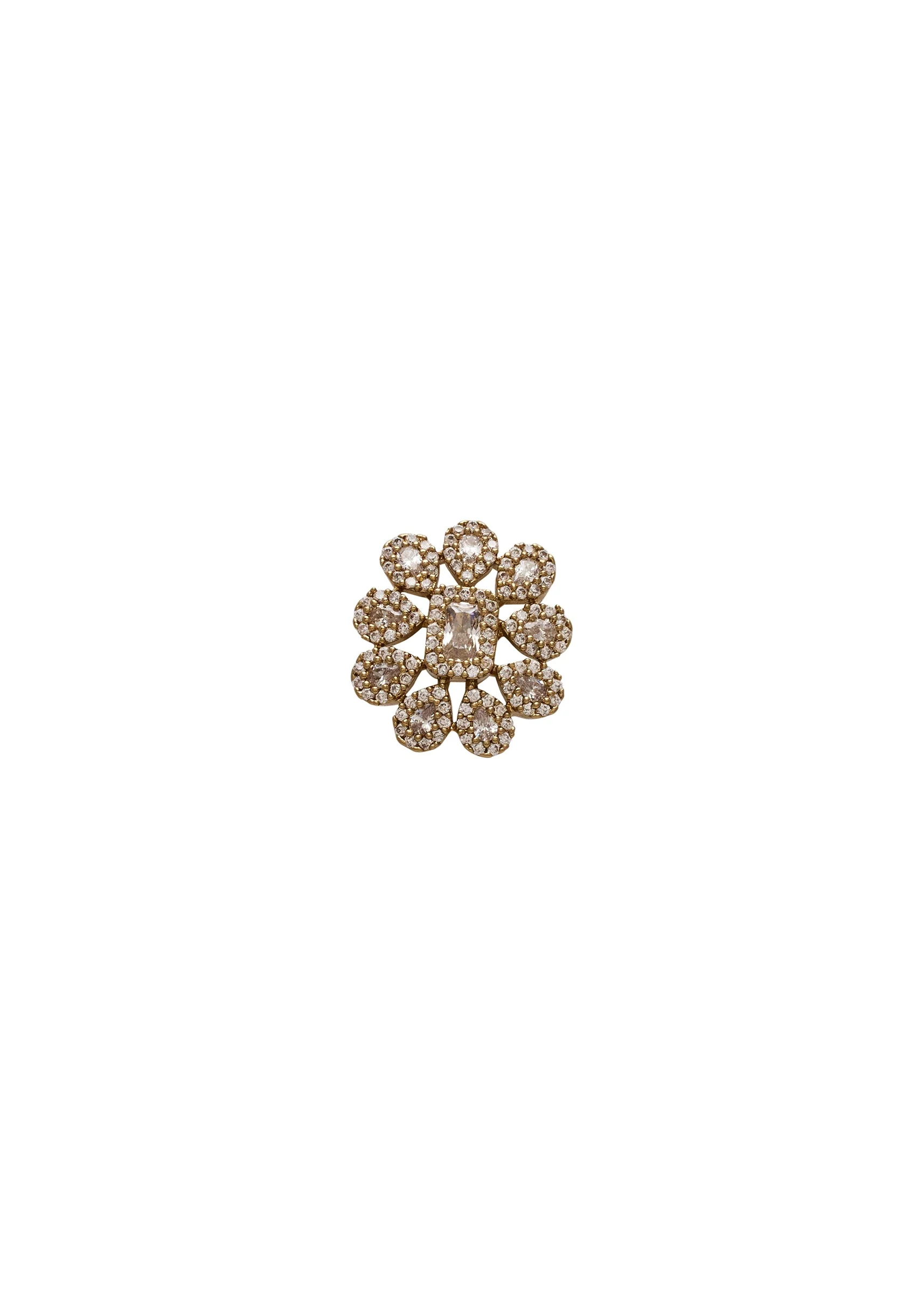 White Floral Choker Necklace Set. - Image 5